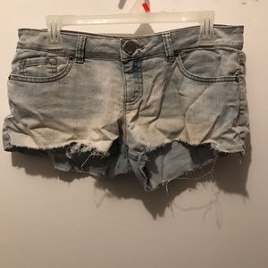 Light Blue Jean Shorts